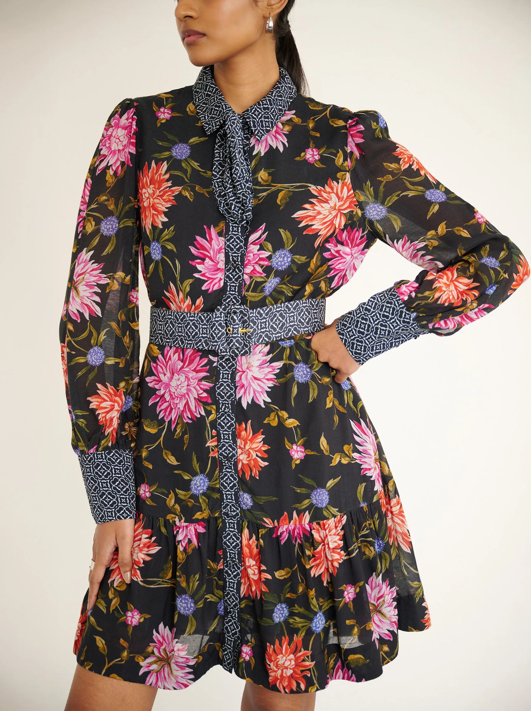 Kay Dress Dahlia Jet sold by Banjanan product image thumbnail 3