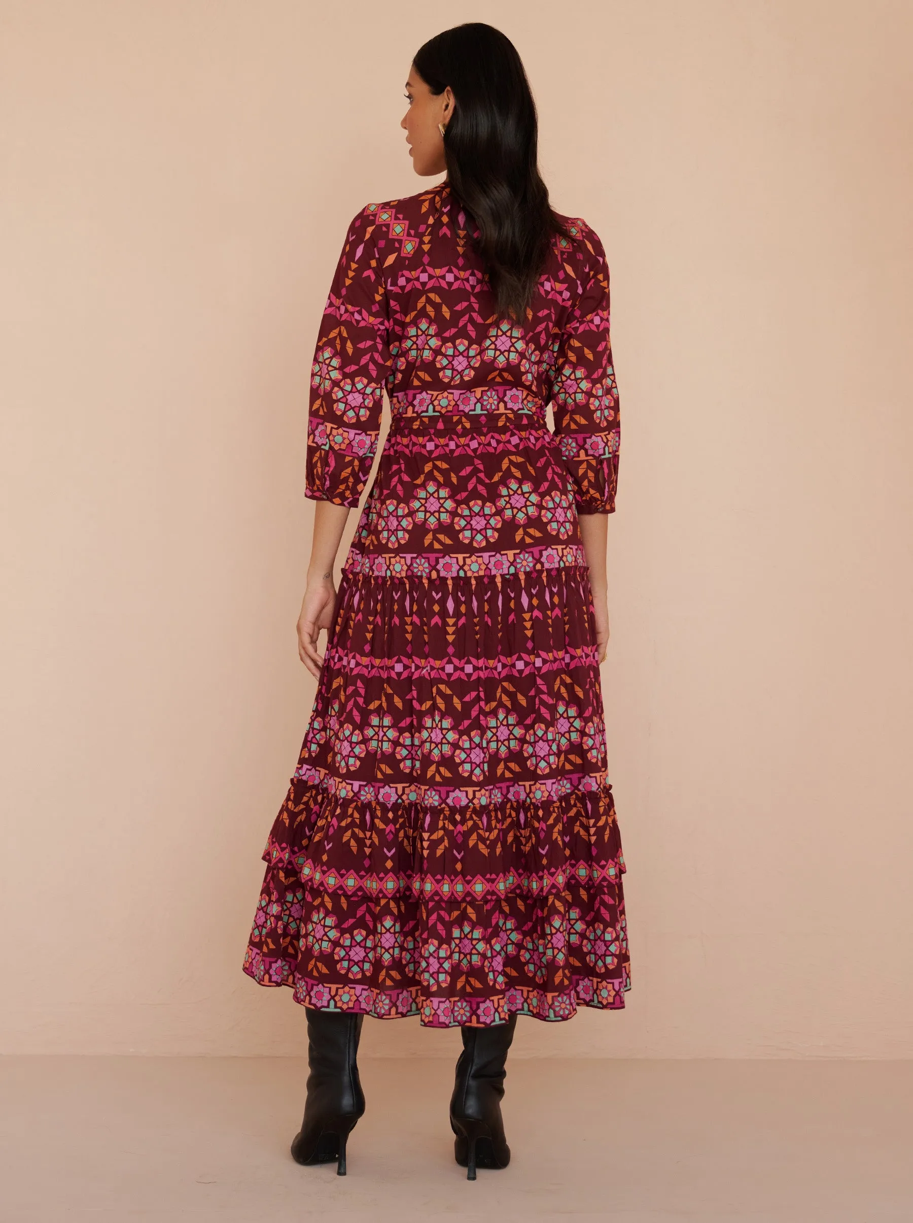 Bazaar Dress Tapestry Rhubarb sold by Banjanan product image thumbnail 2