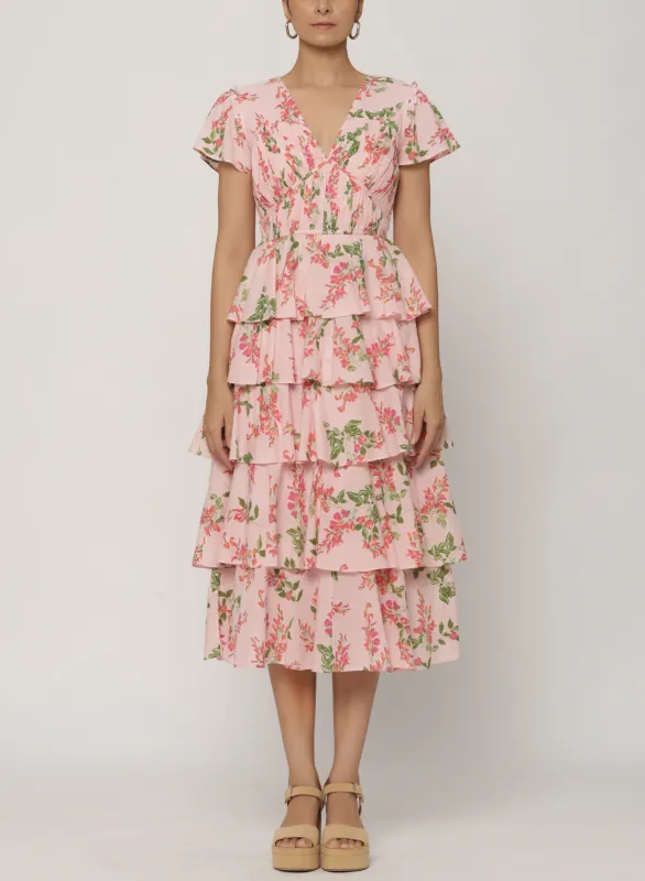 Brigit Dress Wisteria Cabaret sold by Banjanan