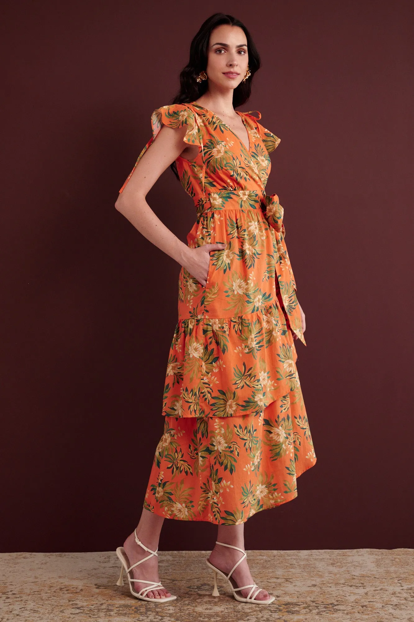 Mercy Dress Artichoke Flower Melon sold by Banjanan product image thumbnail 3