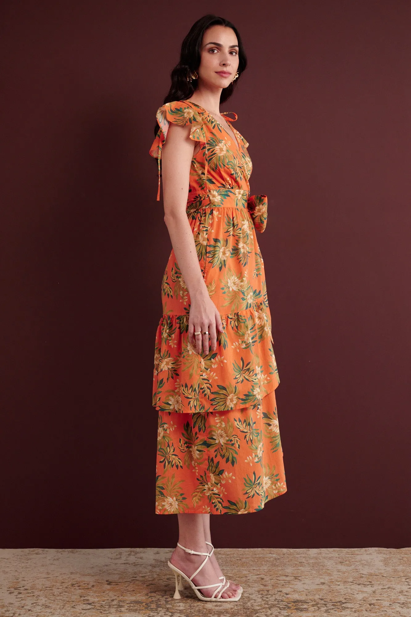 Mercy Dress Artichoke Flower Melon sold by Banjanan product image thumbnail 4