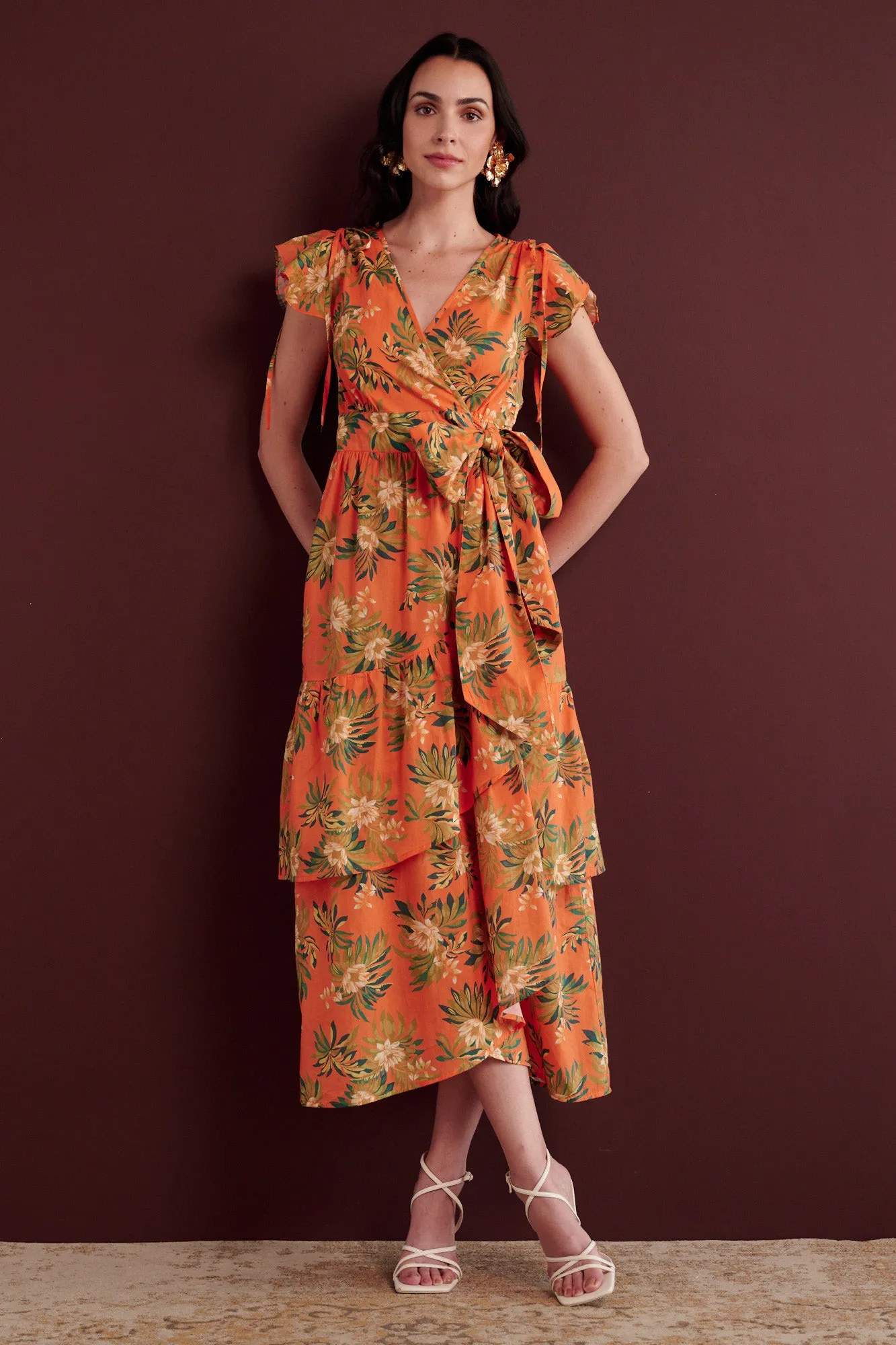 Mercy Dress Artichoke Flower Melon sold by Banjanan product image thumbnail 5