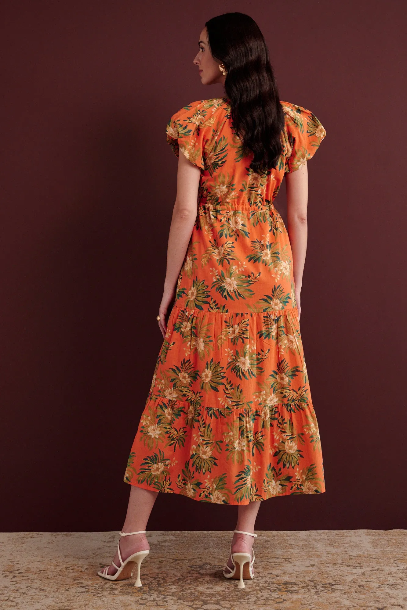 Poppy Dress Artichoke Flower Melon sold by Banjanan product image thumbnail 2