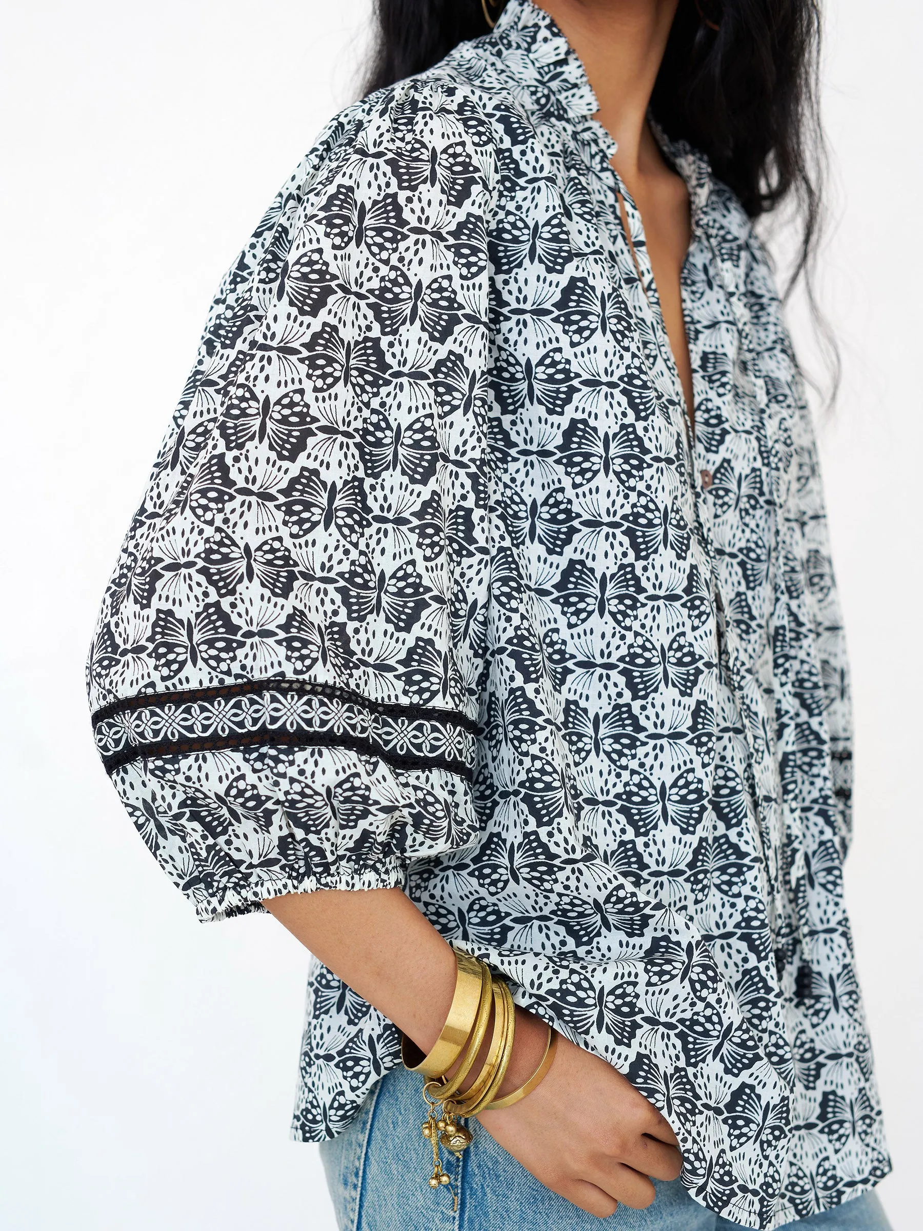 Lorna Top Flutter Caviar sold by Banjanan product image thumbnail 4