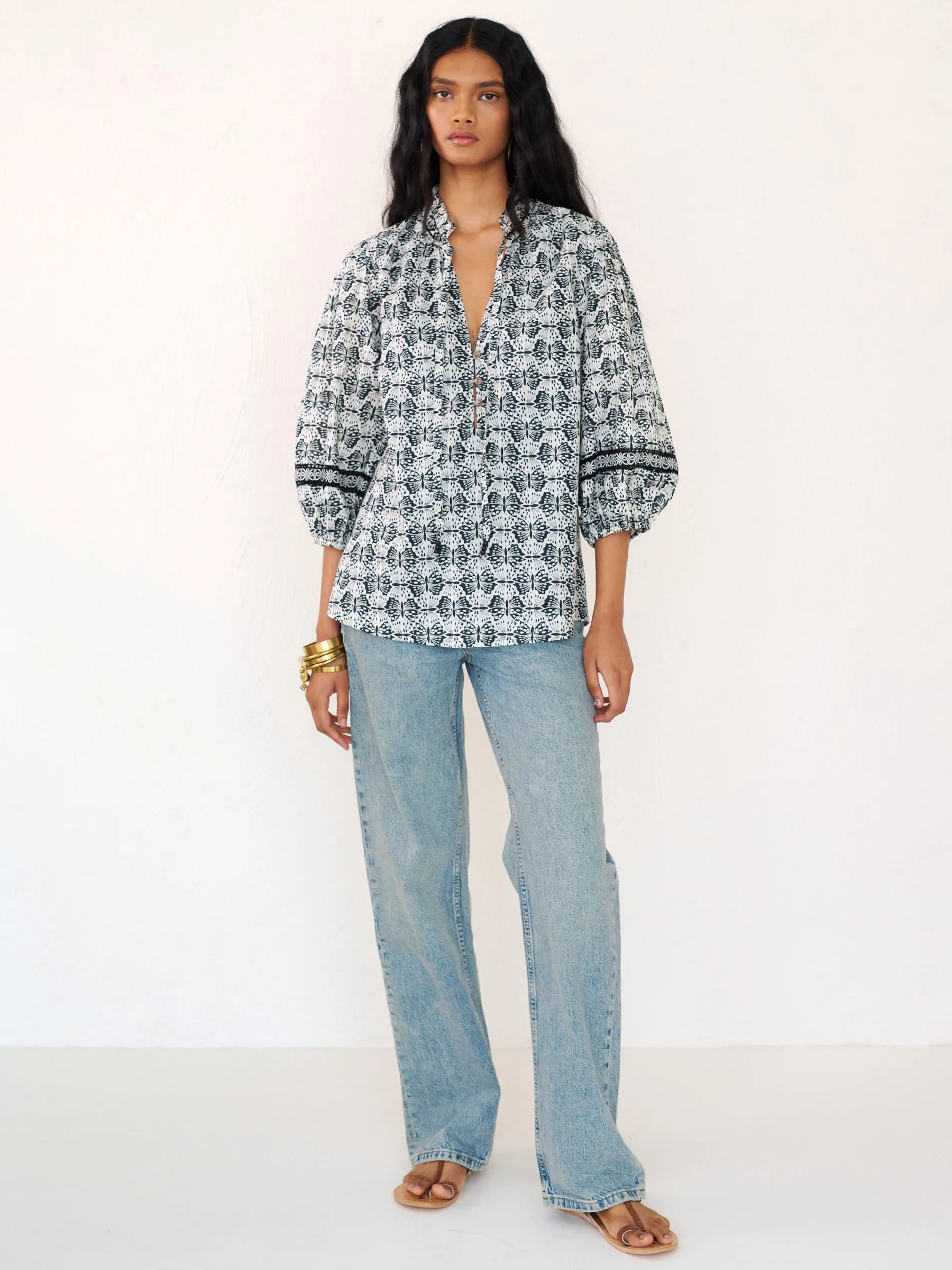 Lorna Top Flutter Caviar sold by Banjanan product image thumbnail 3