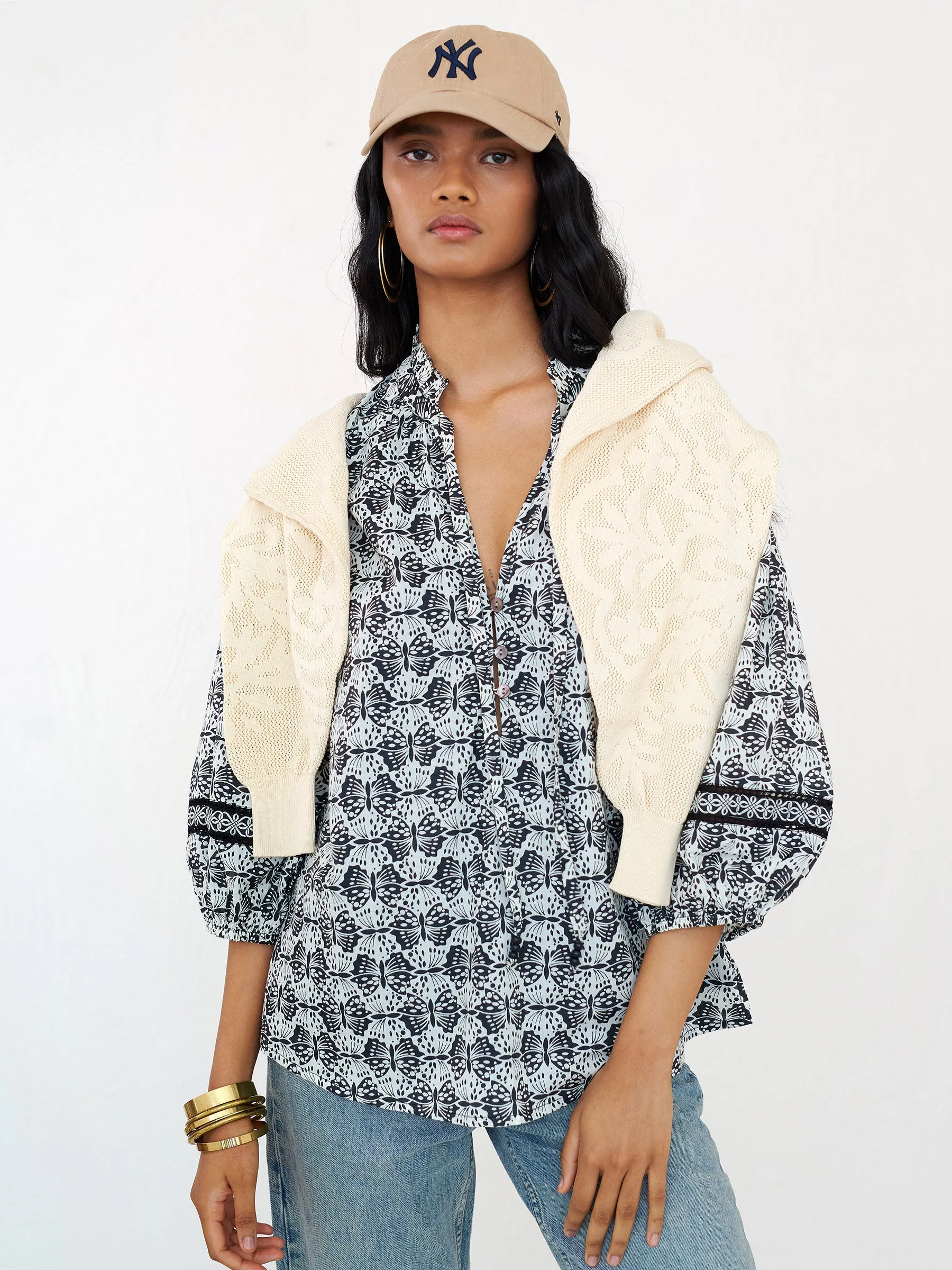 Lorna Top Flutter Caviar sold by Banjanan product image thumbnail 5