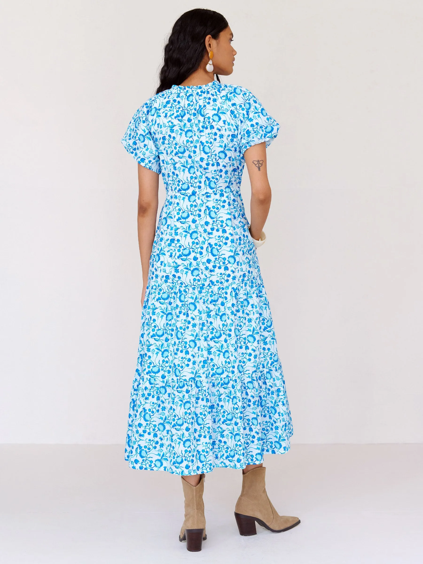 Poppy Dress Clam Garland River sold by Banjanan product image thumbnail 5