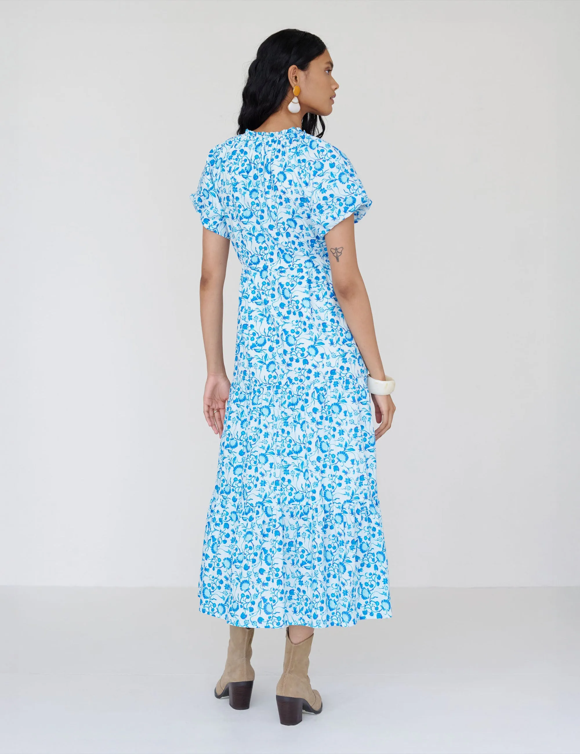 Poppy Dress Clam Garland River sold by Banjanan product image thumbnail 2