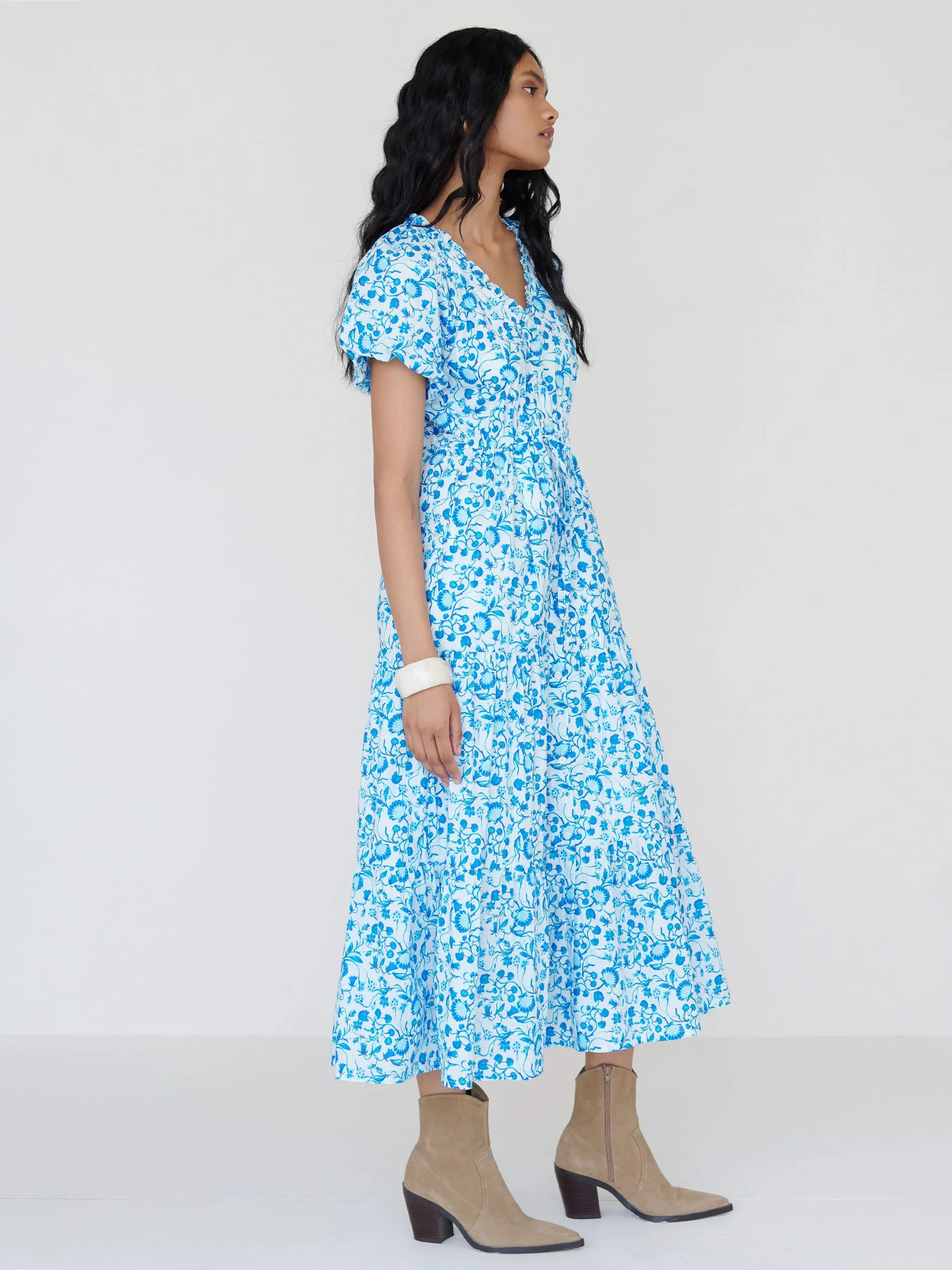 Poppy Dress Clam Garland River sold by Banjanan product image thumbnail 3
