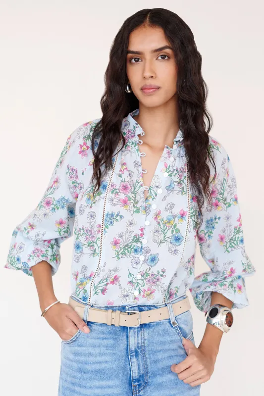 Tara Shirt Burdock Imperial made by Banjanan