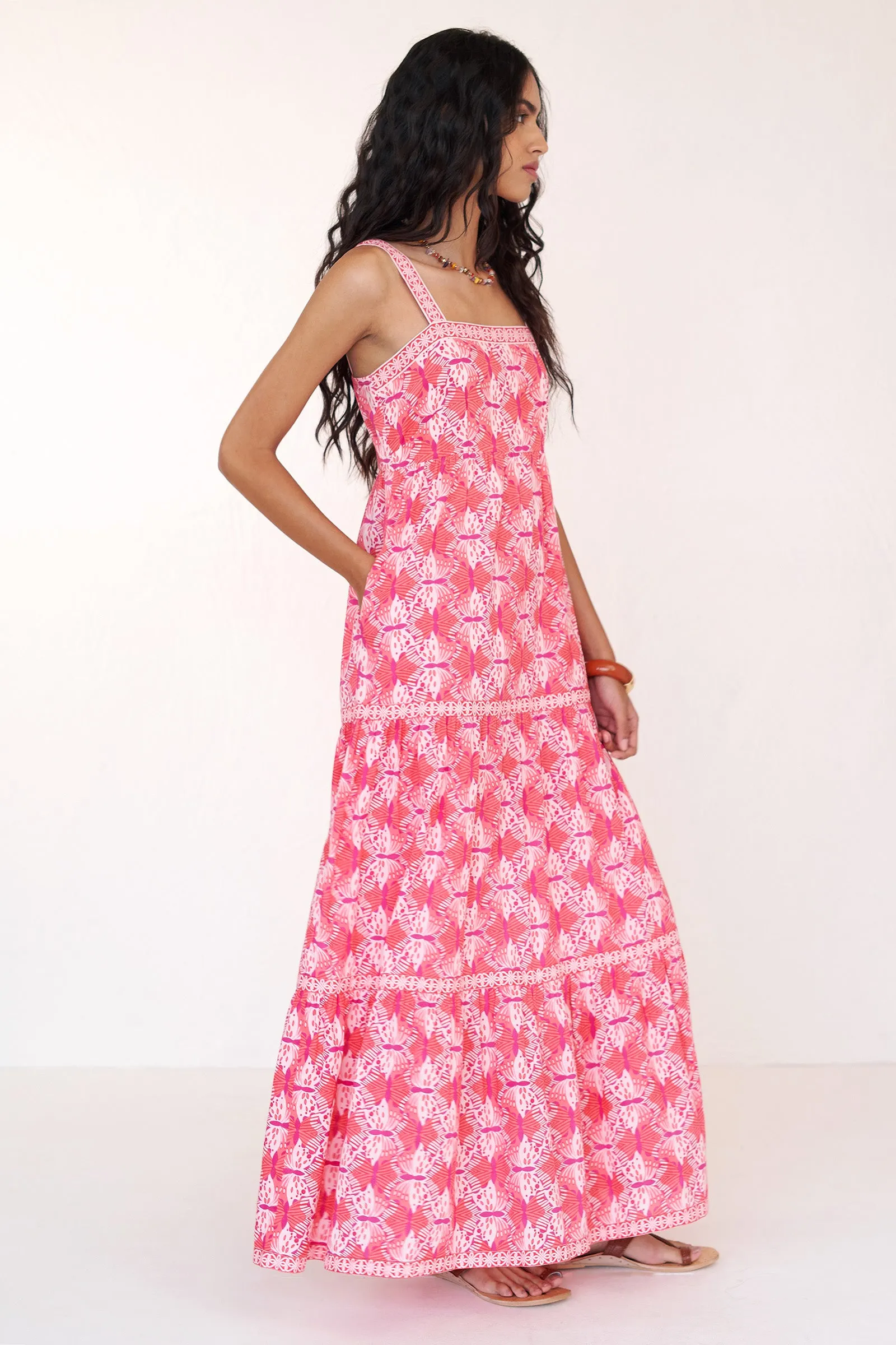 Daniella Dress Flutter Blossom sold by Banjanan product image thumbnail 3