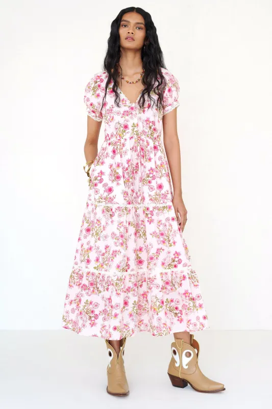 Poppy Dress Burdock Peony made by Banjanan