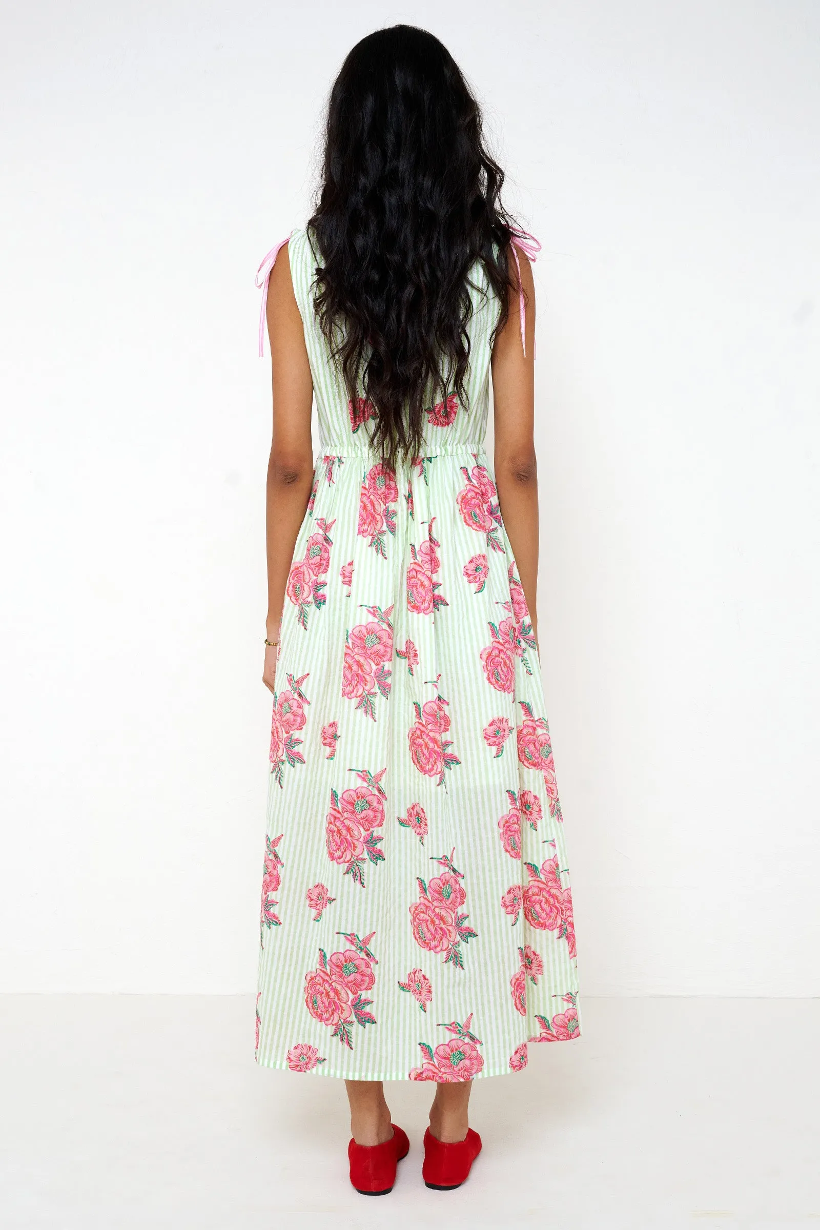 Becca Dress Eliza Rose Pistachio sold by Banjanan product image thumbnail 2