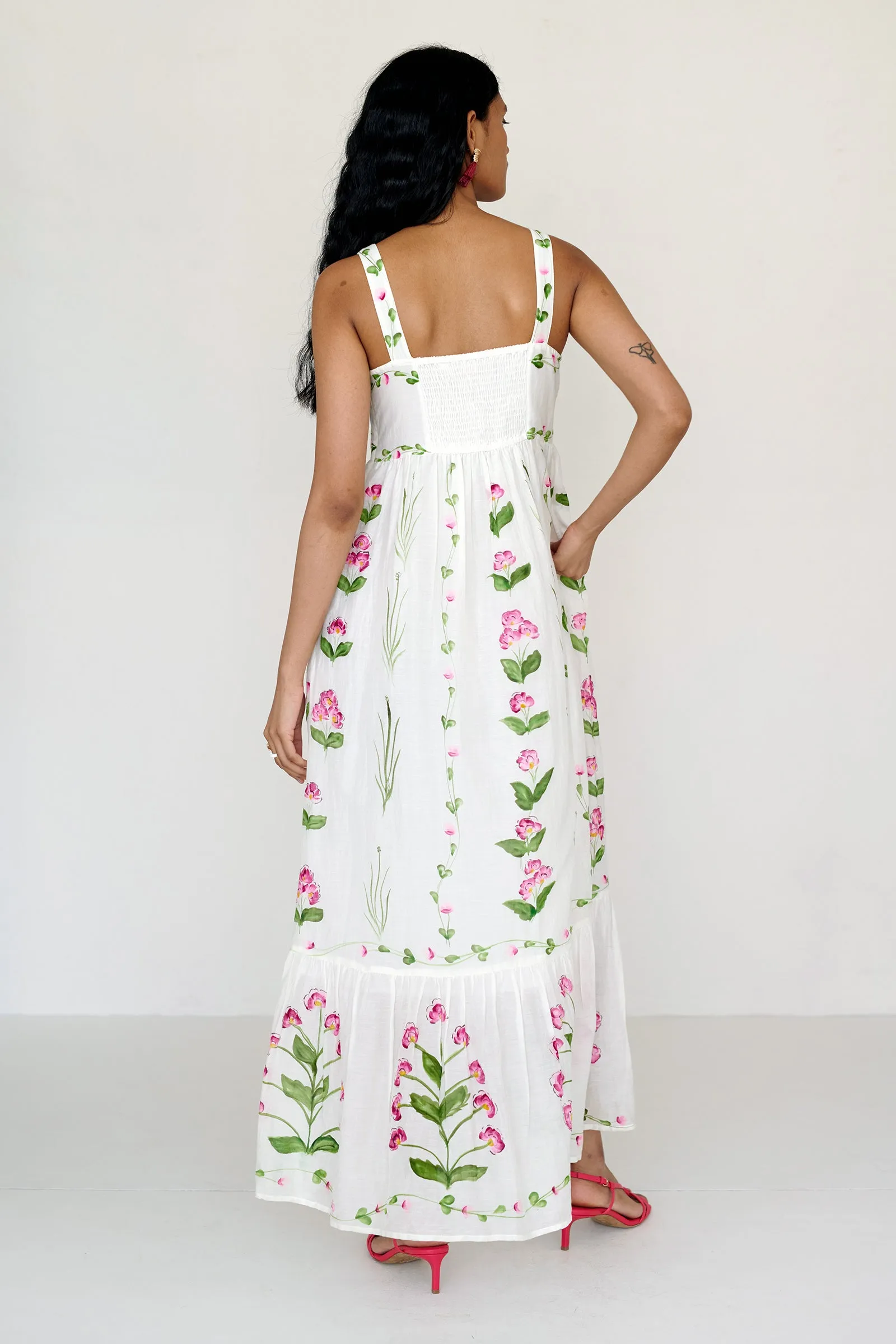 Daniella Dress Bagh Garland Orchid sold by Banjanan product image thumbnail 3