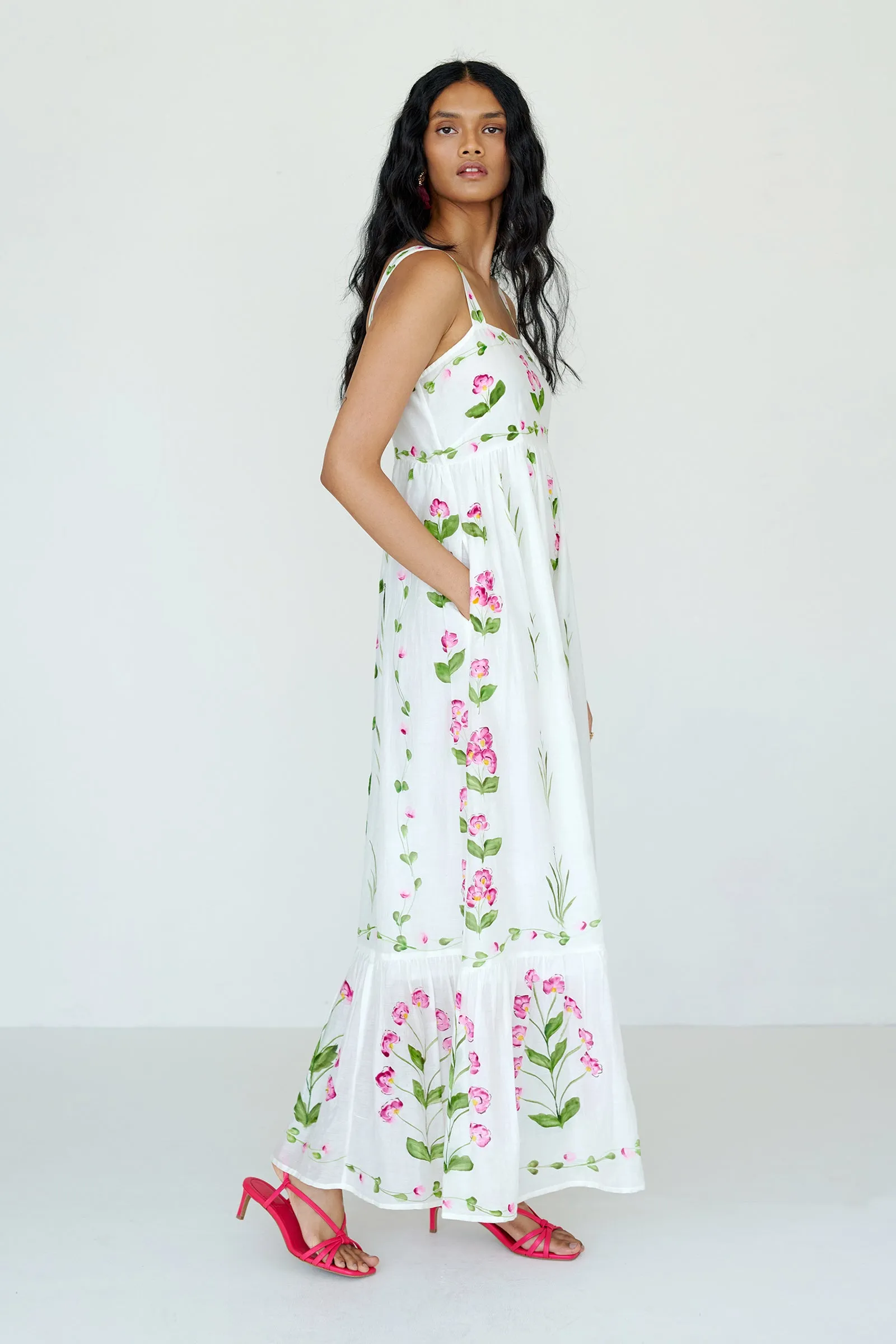 Daniella Dress Bagh Garland Orchid sold by Banjanan product image thumbnail 4