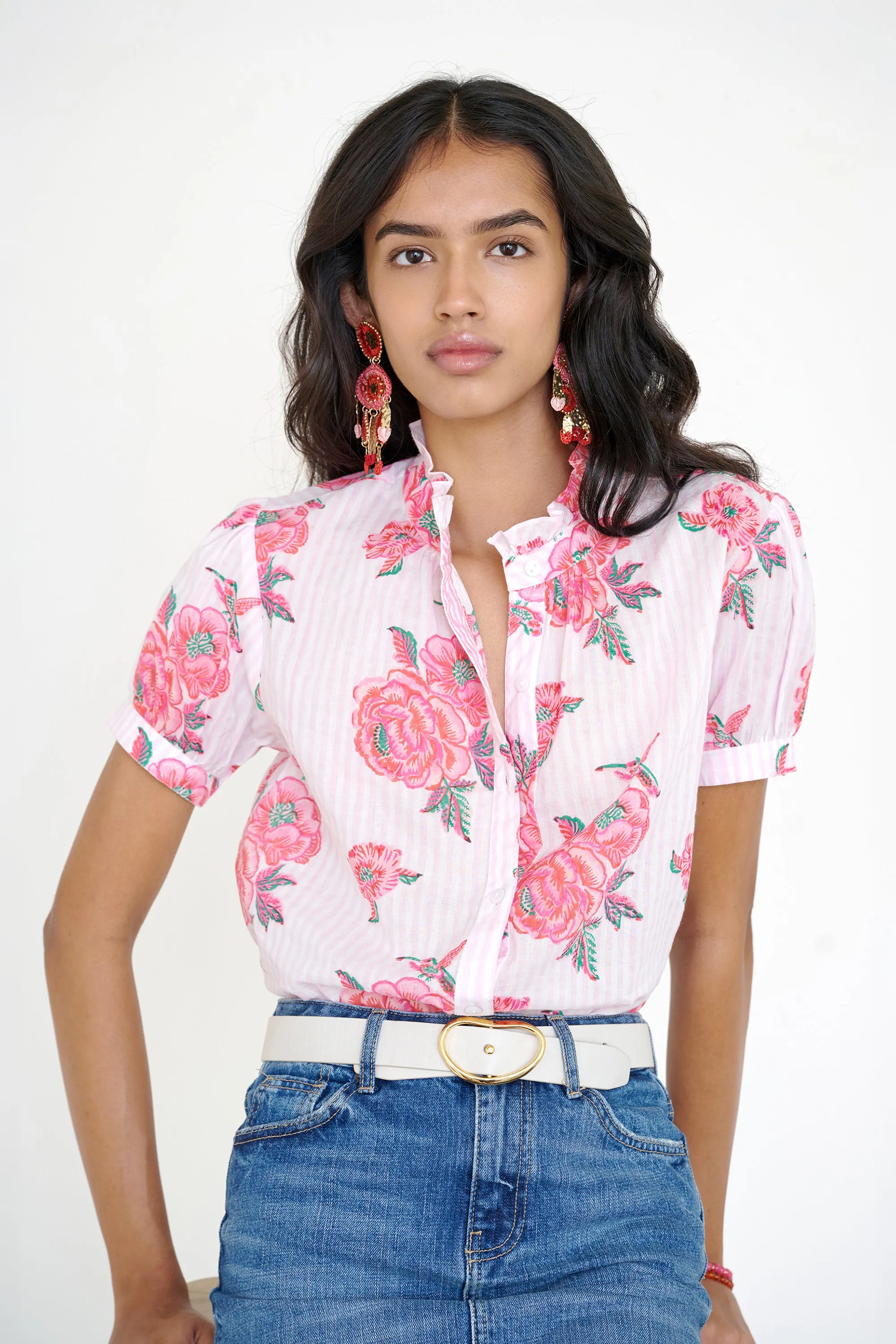 Christina Shirt Eliza Rose Prism sold by Banjanan