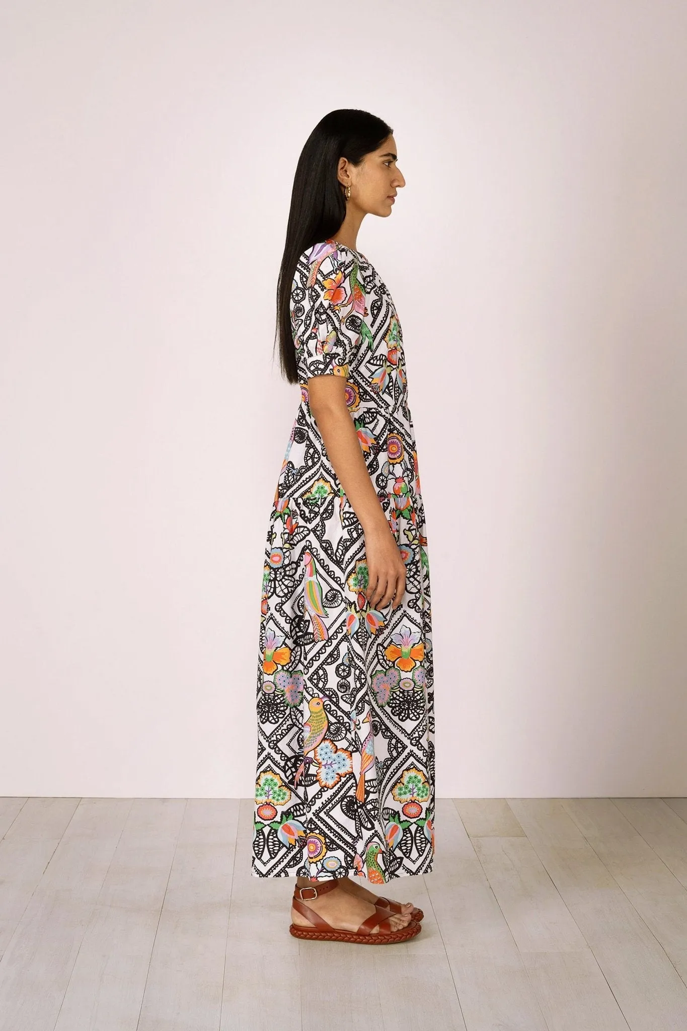 Jana Dress Folk Lace Black sold by Banjanan product image thumbnail 4