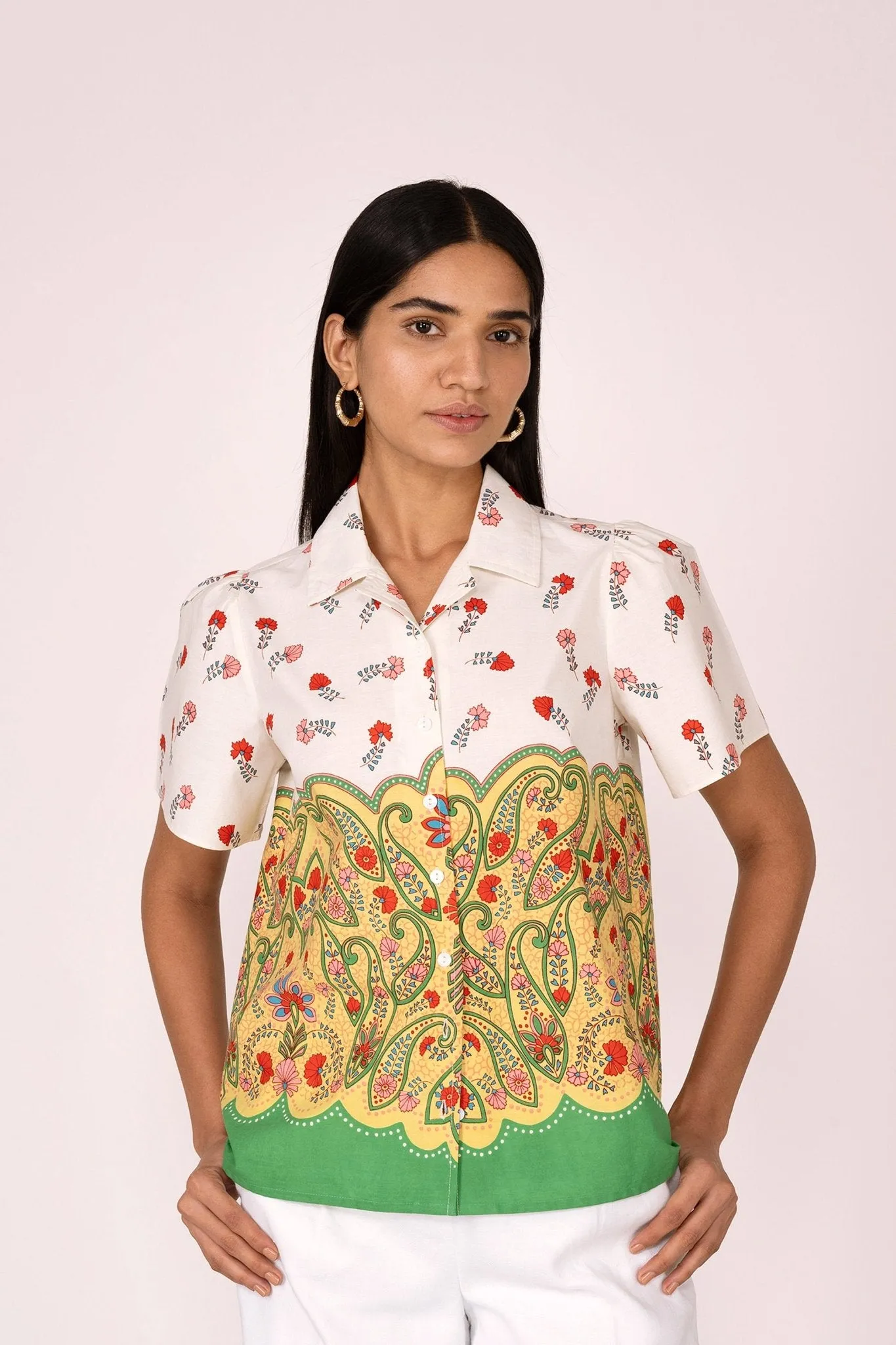 Iona Shirt Paisley Ming sold by Banjanan product image thumbnail 2
