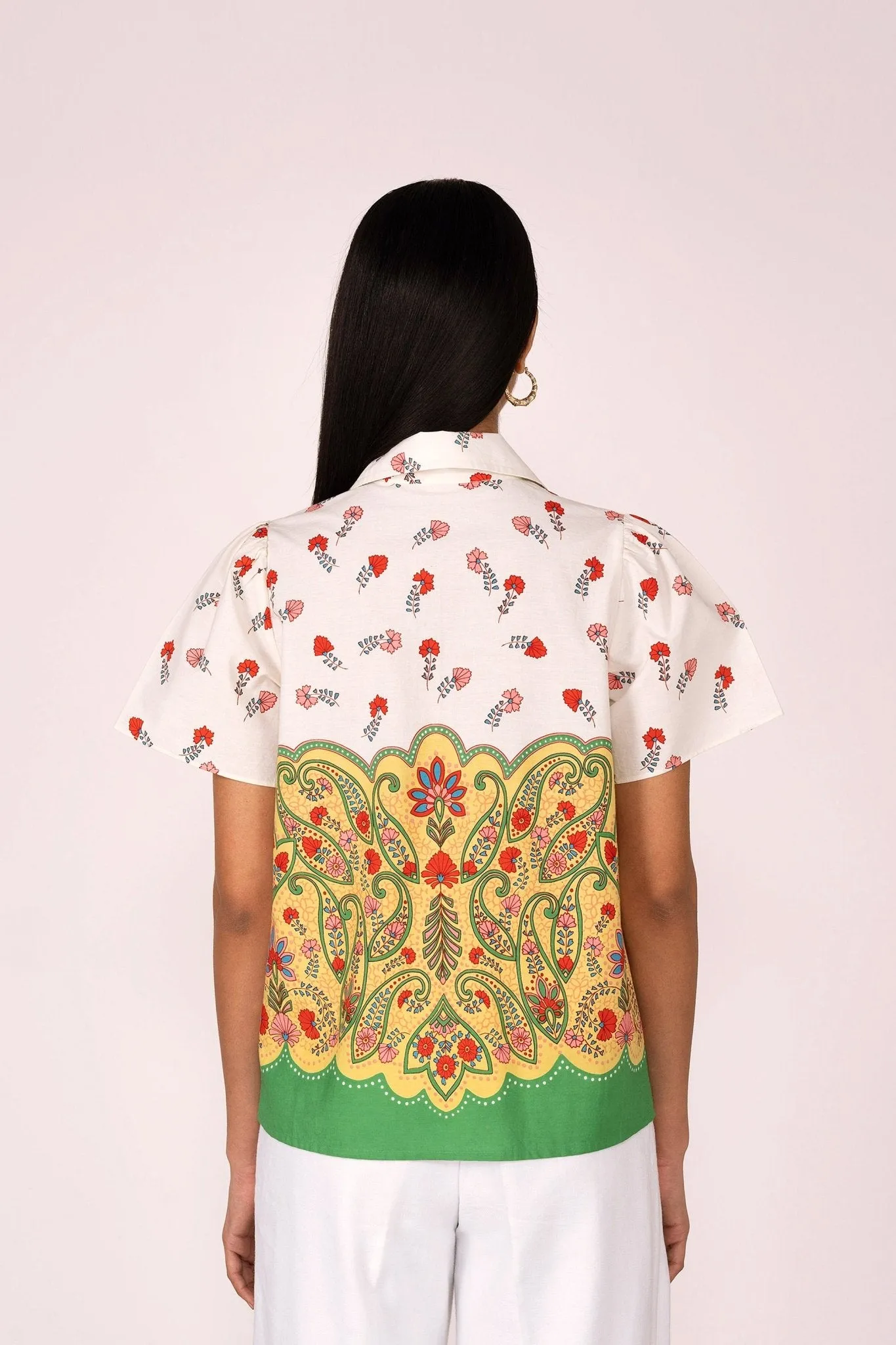 Iona Shirt Paisley Ming sold by Banjanan product image thumbnail 3