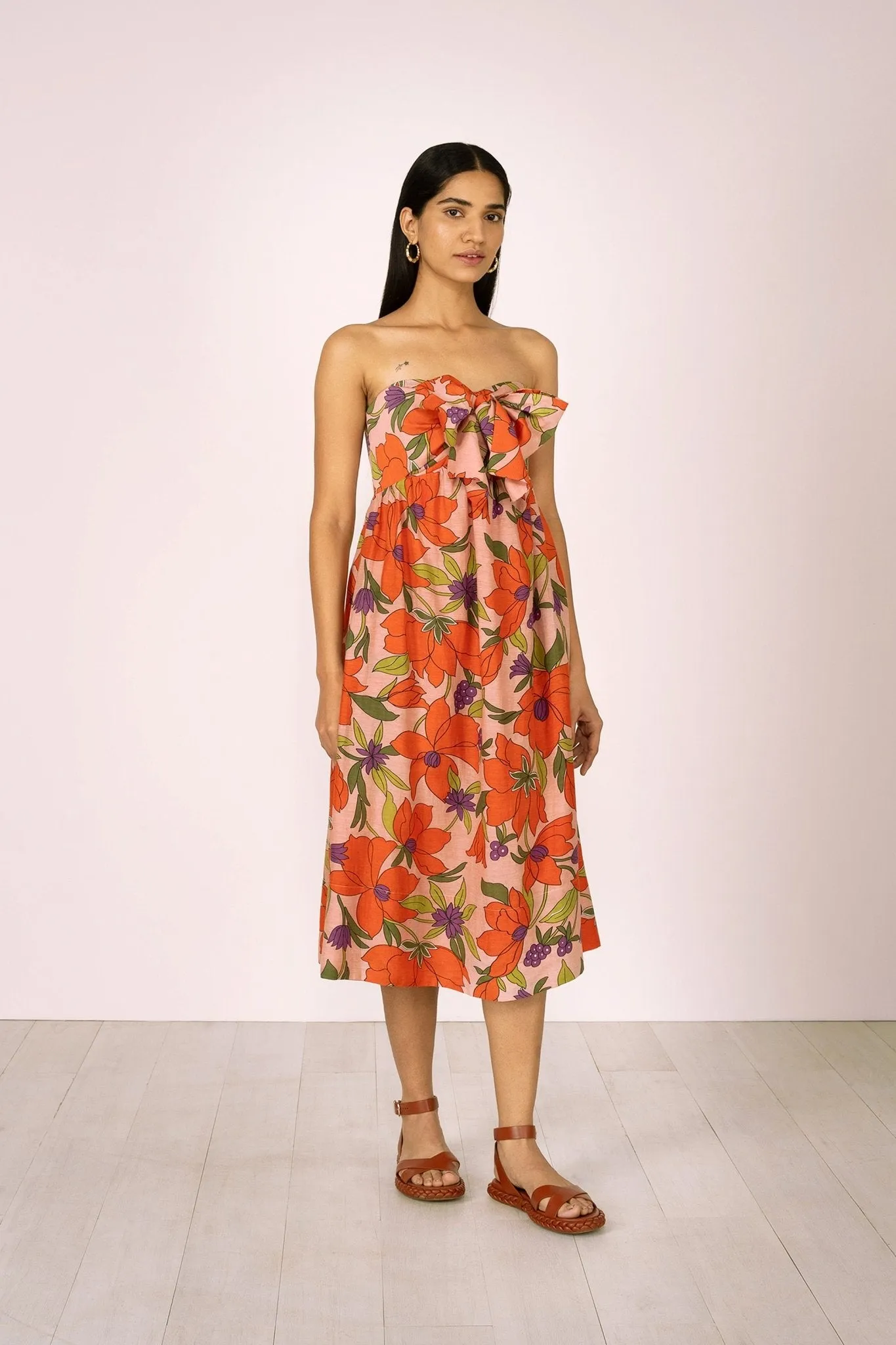 Maja Dress Magnolia Rose sold by Banjanan product image thumbnail 2