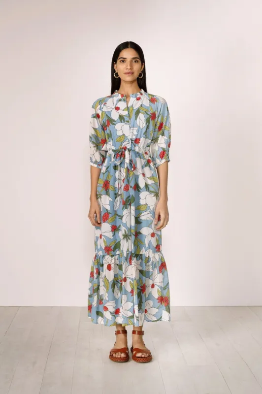 Betty Dress Magnolia Canal sold by Banjanan