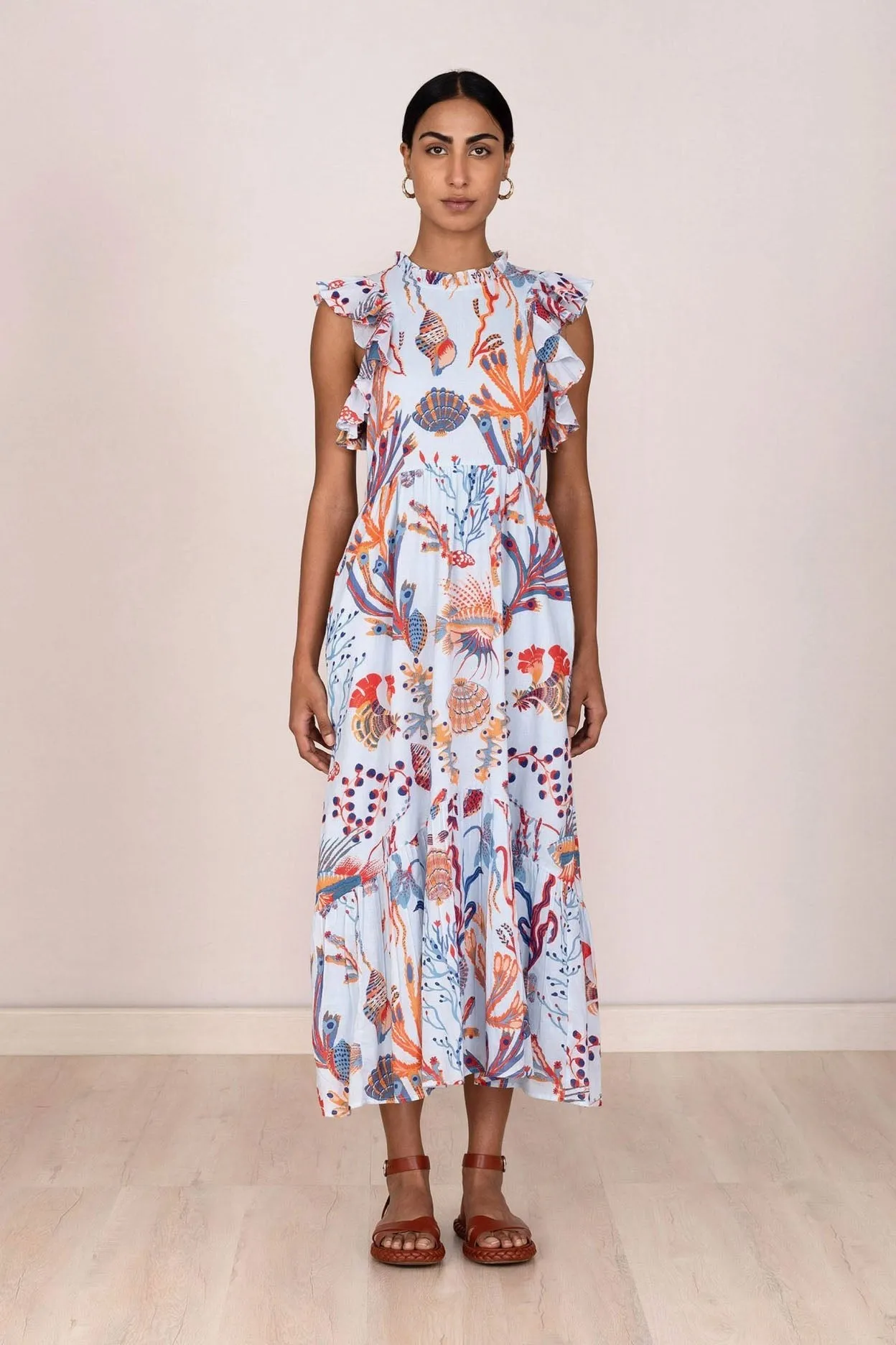 Hannah Dress Marine Crystal sold by Banjanan product image thumbnail 2