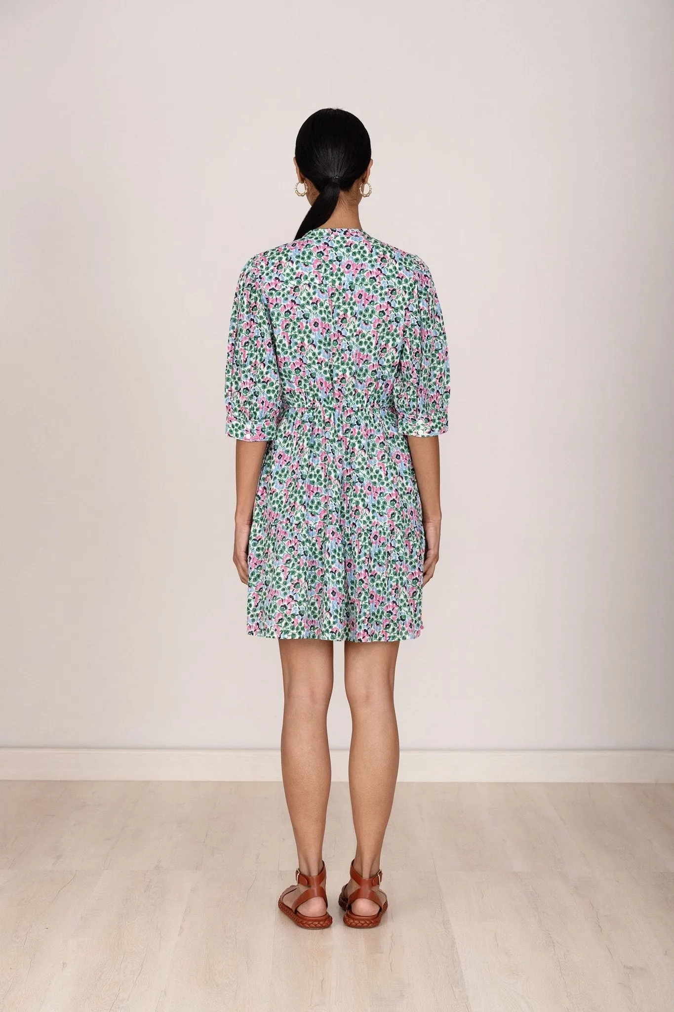 Gizella Dress Margot Strawberry Cream sold by Banjanan product image thumbnail 3