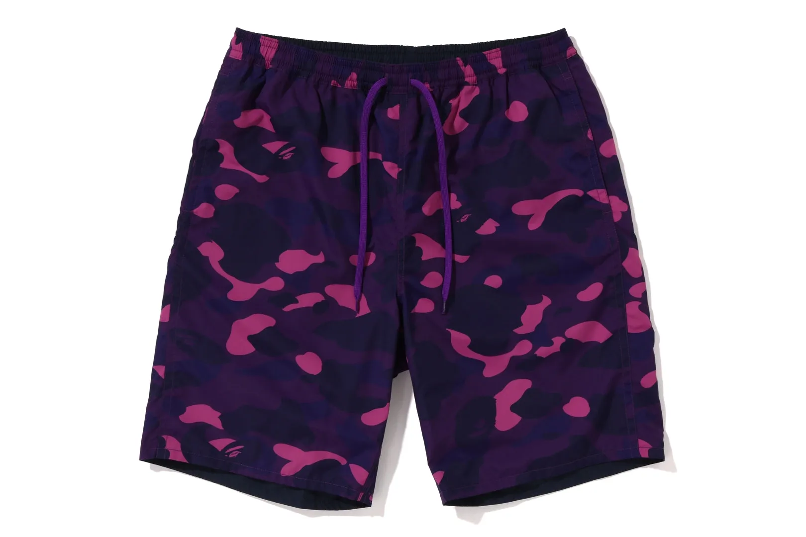 COLOR CAMO SHARK REVERSIBLE SHORTS sold by Bape