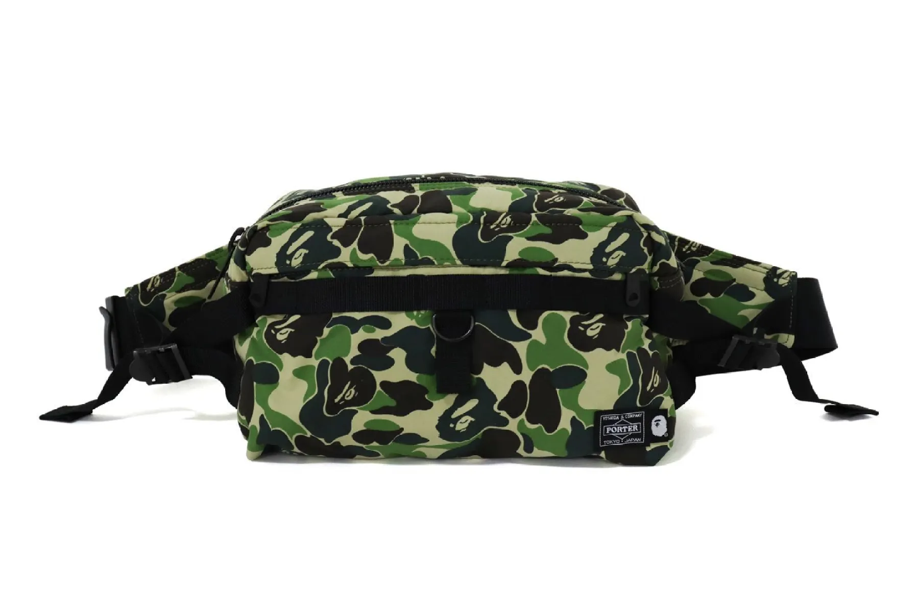 BAPE X PORTER 】ABC CAMO WAIST BAG | Parallel