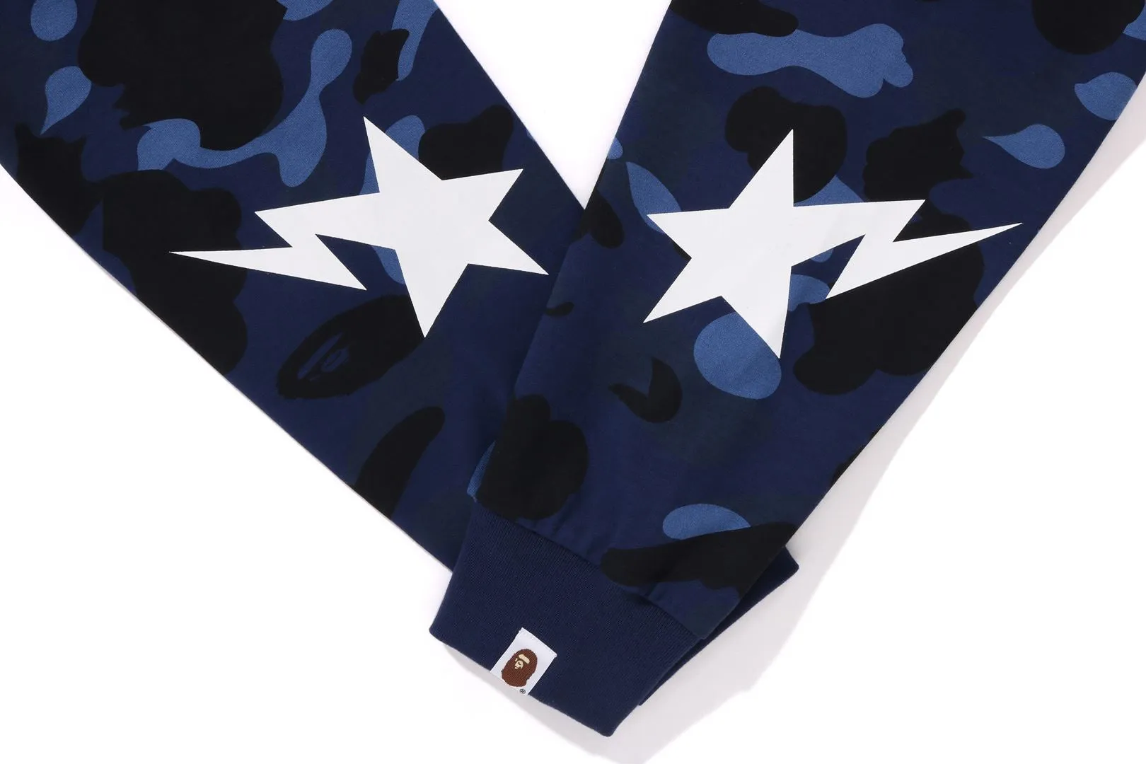 COLOR CAMO RELAXED FIT L/S TEE sold by Bape product image thumbnail 3