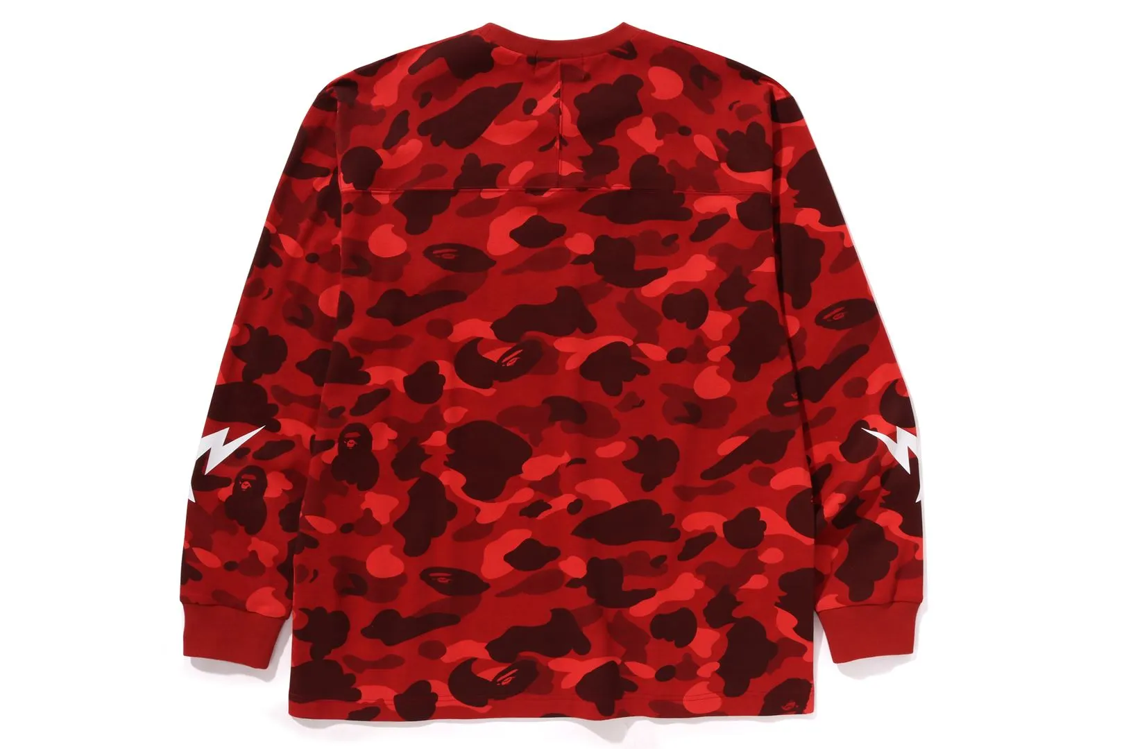 COLOR CAMO RELAXED FIT L/S TEE sold by Bape product image thumbnail 5
