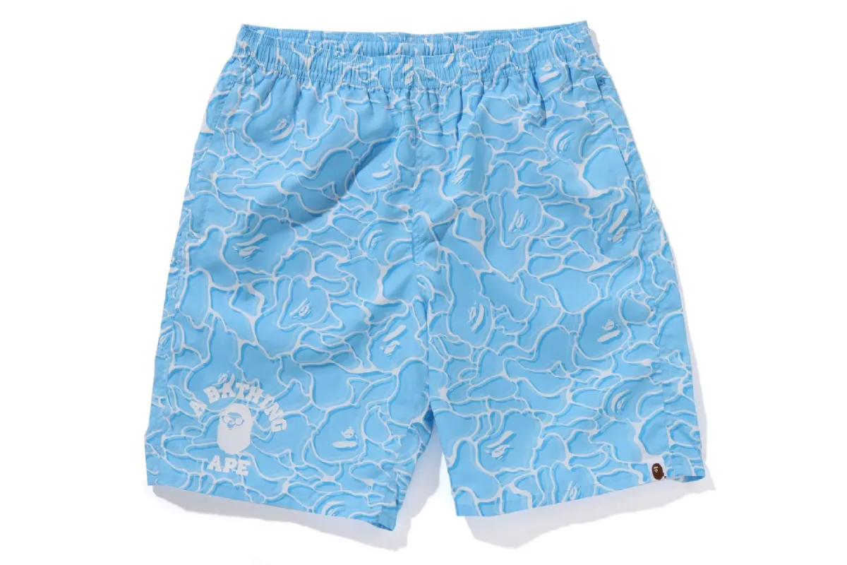 ABC SEA SURFACE CAMO BEACH SHORTS made by Bape