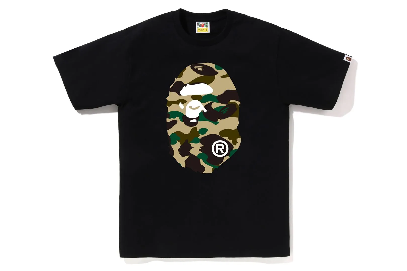 1ST CAMO BIG APE HEAD TEE sold by Bape product image thumbnail 5