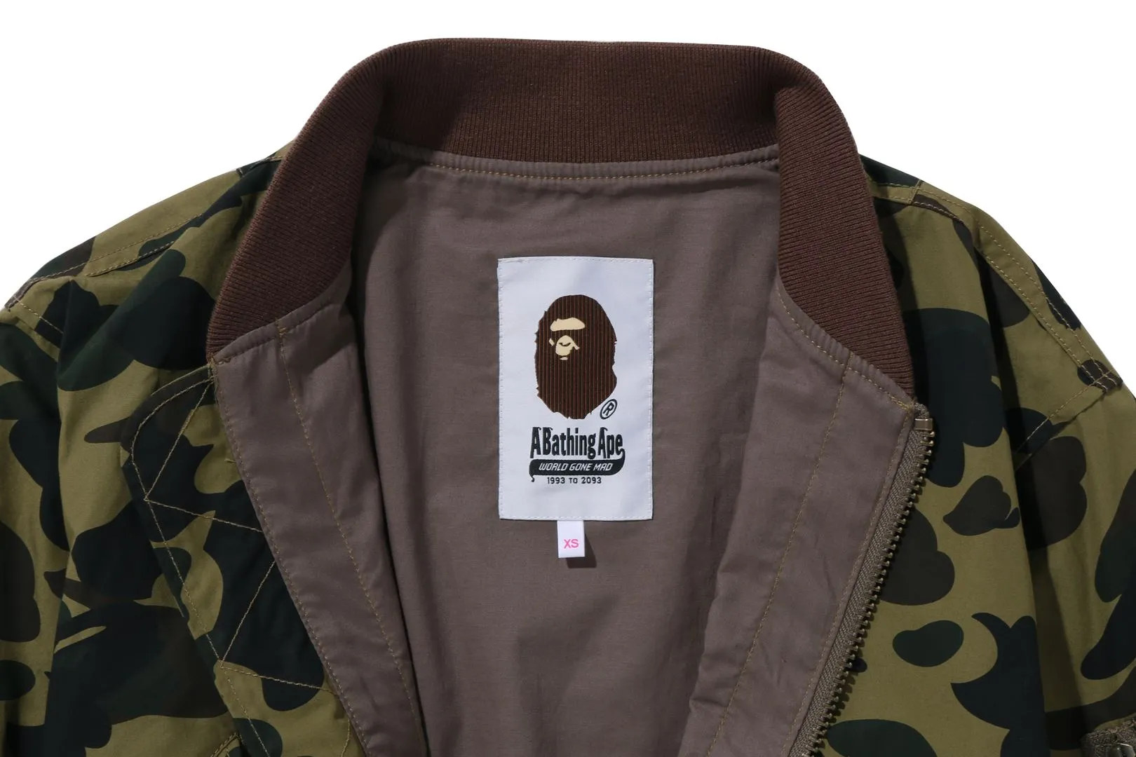 1ST CAMO CROPPED BOMBER JACKET sold by Bape product image thumbnail 3