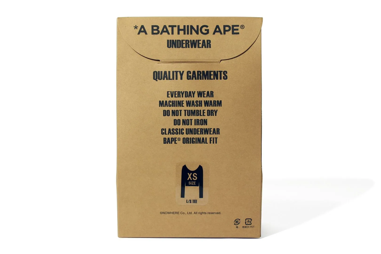 APE HEAD ONE POINT RIB L/S TEE sold by Bape product image thumbnail 5