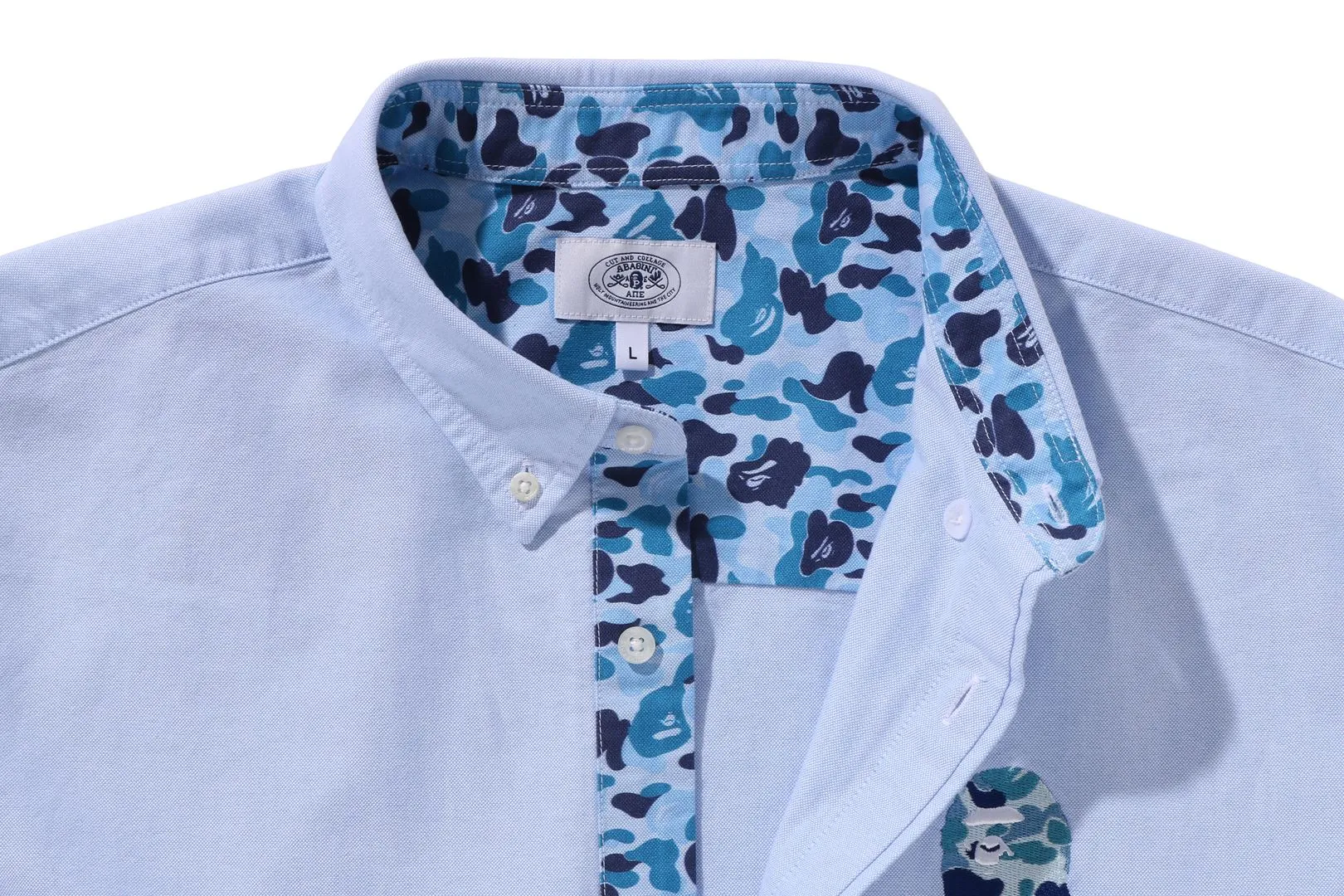 ABC CAMO ONE POINT RELAXED FIT SHIRT sold by Bape product image thumbnail 4
