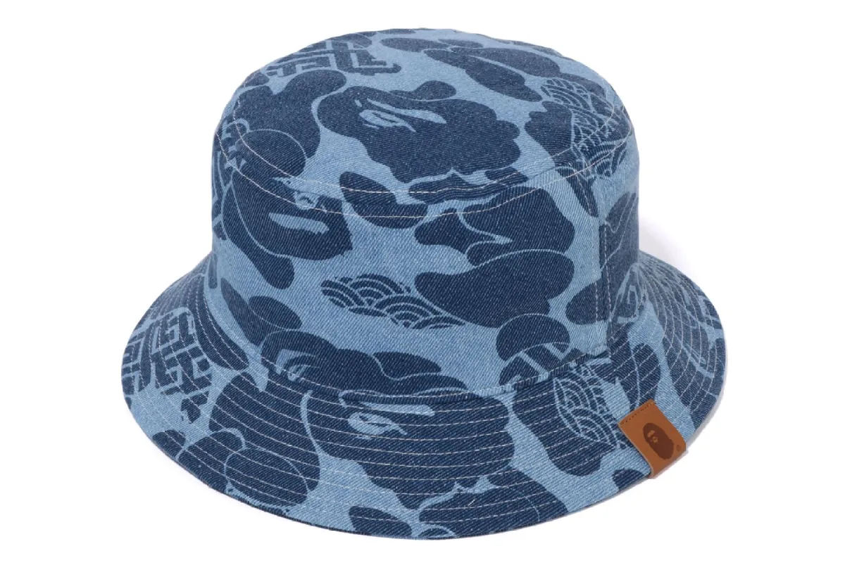 ASIA CAMO DENIM HAT sold by Bape