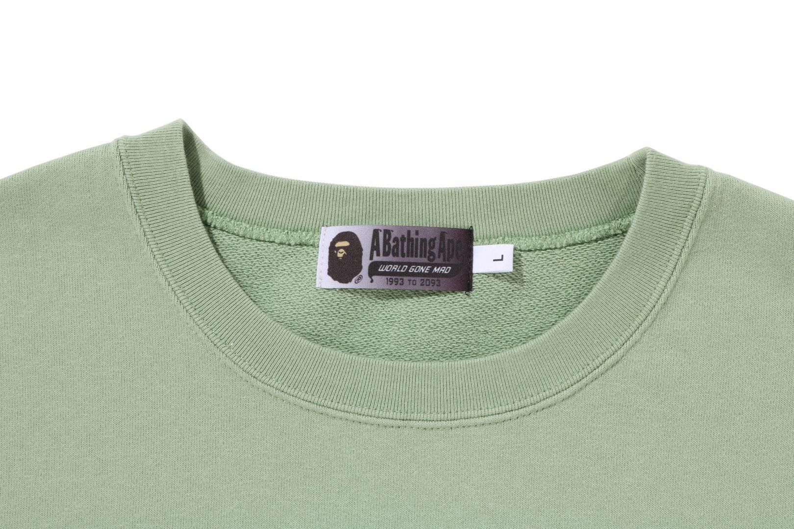 COLLEGE GRADATION SHORT SLEEVE SWEAT CREWNECK sold by Bape product image thumbnail 4