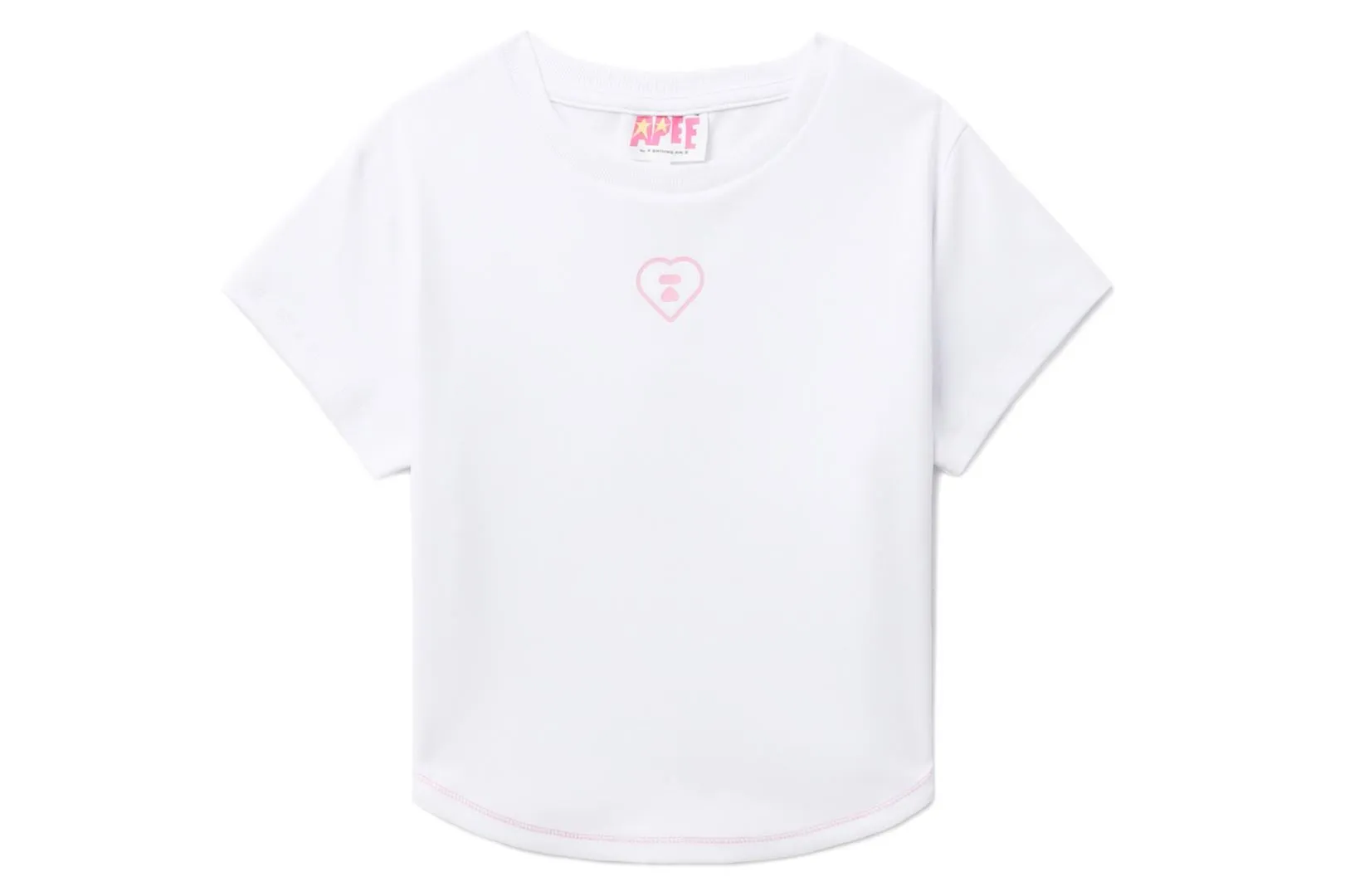 ROUND HEM GRAPHIC SLIM CUT TEE sold by Bape product image thumbnail 3