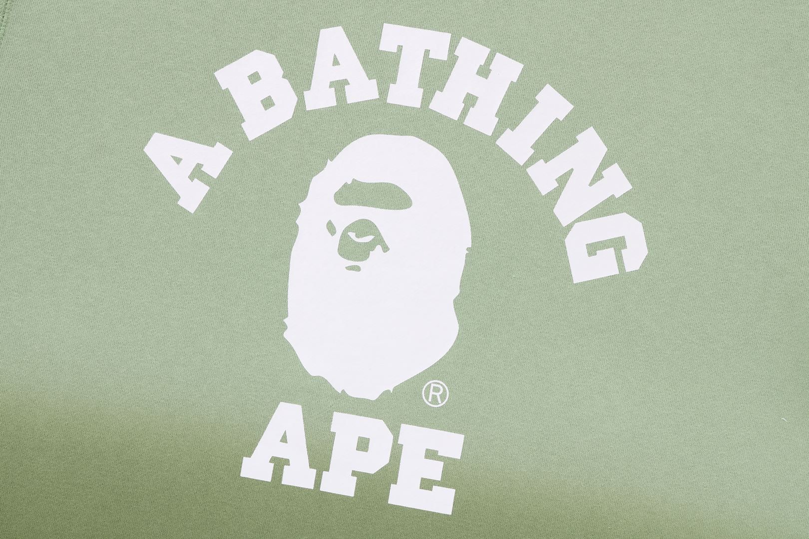 COLLEGE GRADATION SHORT SLEEVE SWEAT CREWNECK sold by Bape product image thumbnail 3