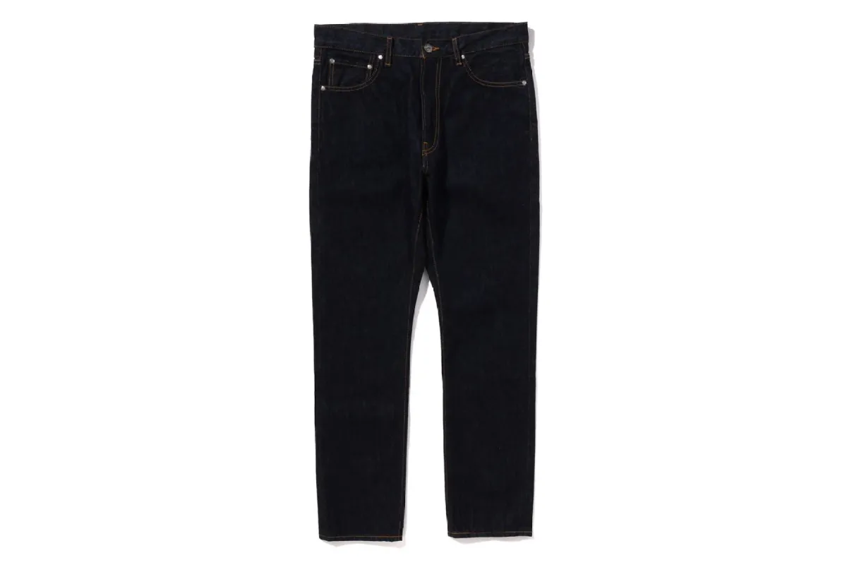 TYPE-05 COLLEGE DENIM PANTS sold by Bape