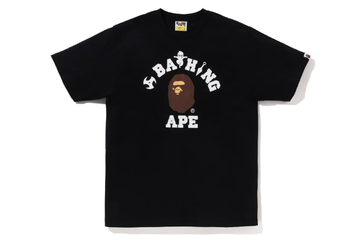 NINJA COLLEGE TEE sold by Bape