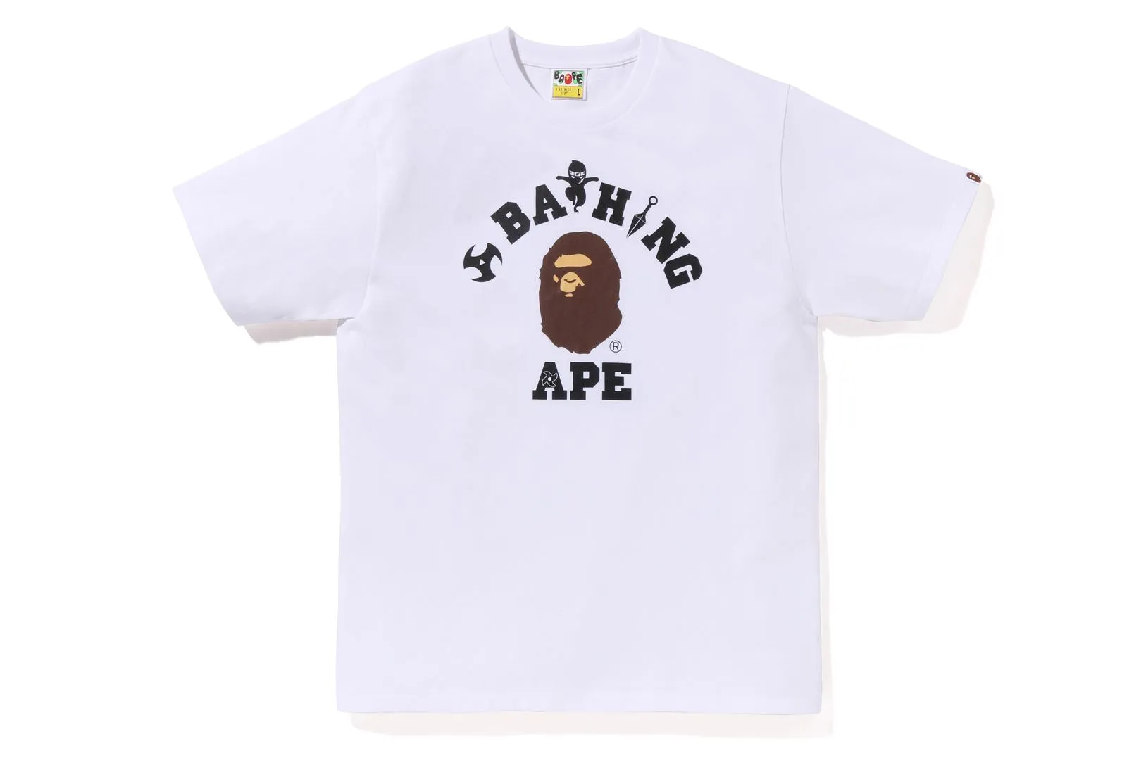 NINJA COLLEGE TEE sold by Bape product image thumbnail 5