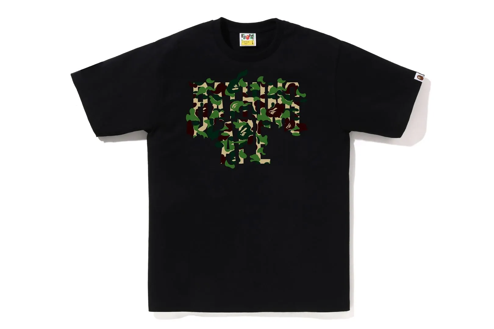 ABC CAMO REBUILD NYC LOGO TEE sold by Bape