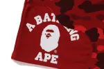 COLOR CAMO CUTTING SWEAT SHORTS sold by Bape