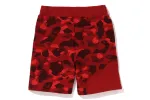COLOR CAMO CUTTING SWEAT SHORTS sold by Bape