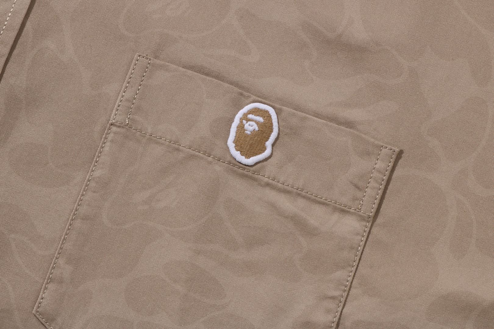 TONAL SOLID CAMO POCKET SHIRT sold by Bape product image thumbnail 4