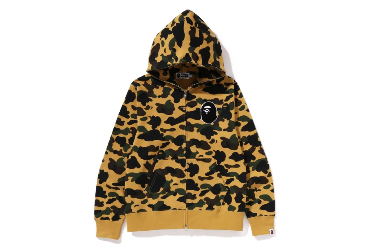 1ST CAMO FULL ZIP HOODIE sold by Bape
