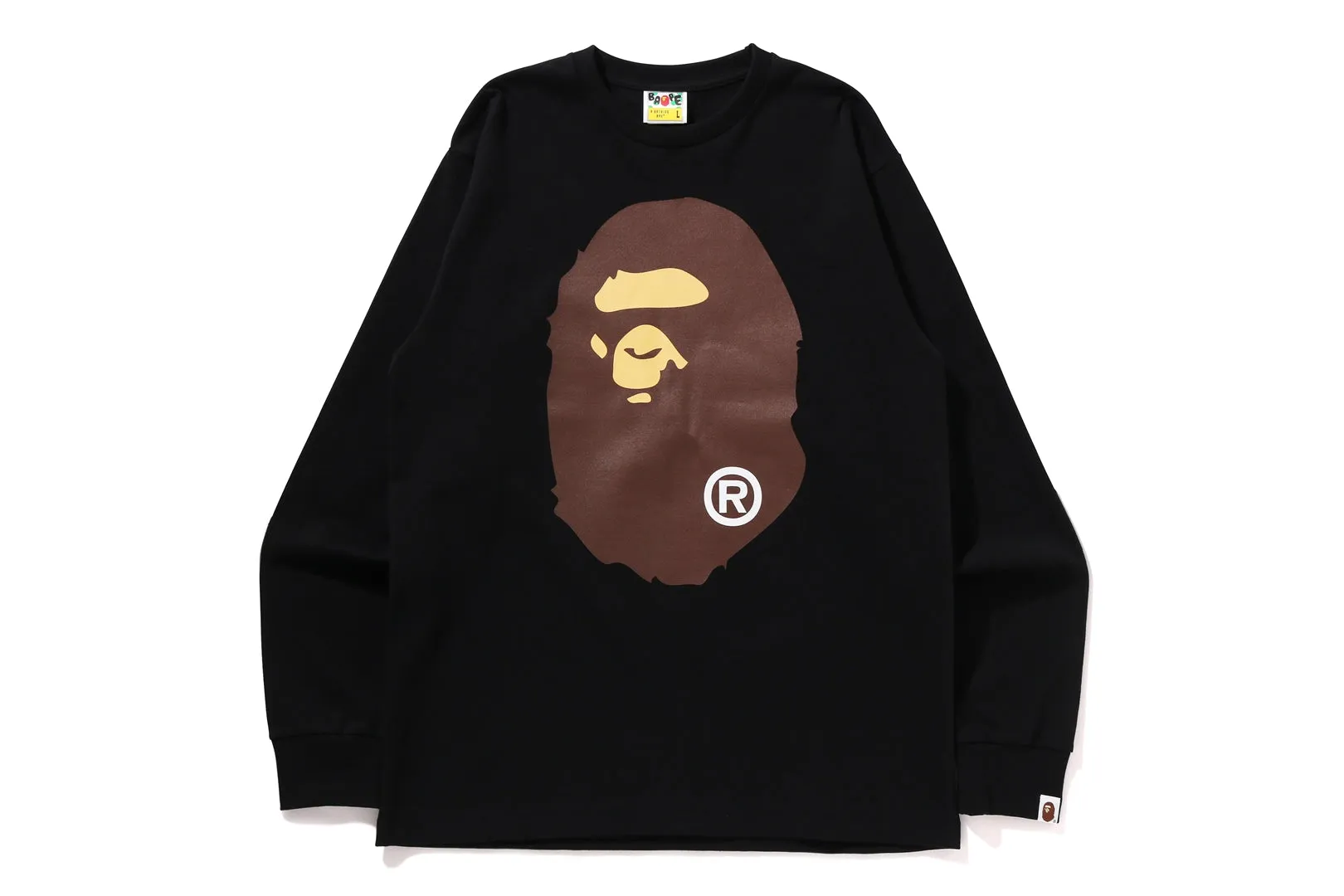 BIG APE HEAD L/S TEE sold by Bape product image thumbnail 5