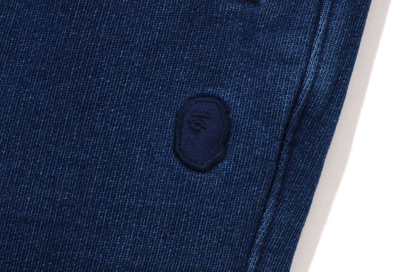 APE HEAD ONE POINT INDIGO SWEAT PANTS sold by Bape product image thumbnail 4